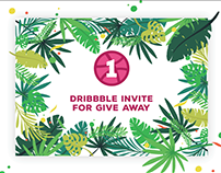 1 Dribbble invite to give away