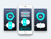 Wireless Charging App UI Design