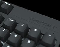 Likeyboard Mechanical Keyboard Product Visualization