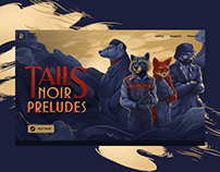 Tails Noir | Website concept