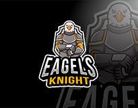 Eagles Knight Esport Logo Template