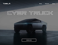 Tesla cyber truck product concept Design