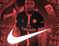 Kylian Mbappé x Nike | Football Poster