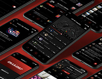 Reracer - Race mobile app, logo & landing page design
