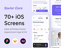 Savior Care - Doctor App UI Kit