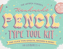 Pencil Type Tool Kit - Create awesome hand lettering!