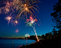 Yvette Heiser Tips Capture Fireworks Display
