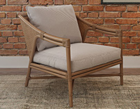 Lounge Chairs 3d models set