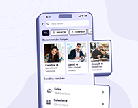 UI/UX | The Tribe Mobile App | Mentor/Mentee