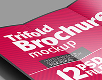 Trifold Brochure (A4) Mockup