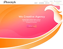Phoenyk | Website Concept