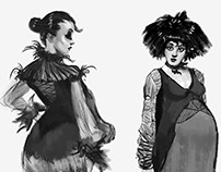 Character sketches 