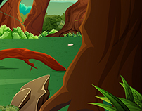Forest Background Design