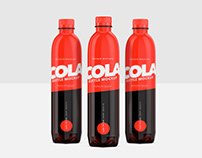 Cola Bottle Pet - Mockup - 500ml
