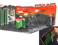 Fiskars Project- Exhibition Stand- Sept/2016
