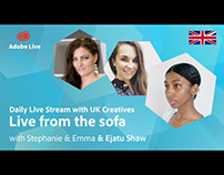 Adobe Live from the sofa UK with Ejatu Shaw