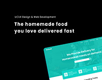 Food Order and Delivery Website | UI/UX Design