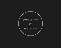 DAD | Good Designs vs. Bad Designs