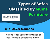 Types of Sofas Classified By Mums Furniture