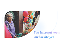 Website for the home of the elderly 🧡