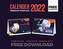 Premium Template Calendar 2022 | Free Download