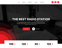 Radio Station & Podcaster Website