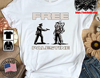 Original Free Police And Aaron Bushnell T-shirt