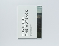 Through the Outback, Photobook Design