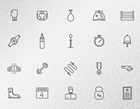 Boxing Vector Icons