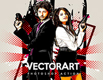 VectorArt - Photoshop Action