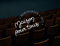 Maison Pour Tous, movie theater identity