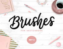 Sketchbook Brushes - 2 - Textures