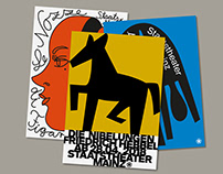 Staatstheater Mainz Posters (2017/18)