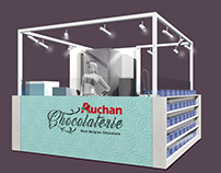 EXHIBIT DESIGN - Auchan Chocolaterie Booth