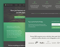 SproutVideo Responsive Marketing Site Redesign