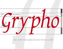 Grypho, an italic typeface