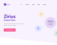 Zirius Access Point - Website Design
