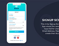 EIGA: Movie App Design