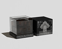 叁山-浓缩茶 包装设计 THREE MOUNTAIN TEA PACKAGE DESIGN