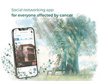Social networking app for everyone affected by cancer