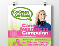 Cancer Awareness Campaign and Promotion Poster