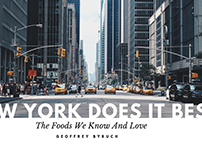 New York Does It Best: The foods we know and love