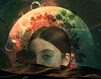 Digital collage art - Dunes