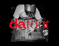 Rebranding for Dafont.com