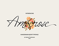 Amberose - Handdrawn Script