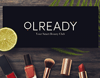 OLREADY Smart Beauty Marketplace Brand Identity Design