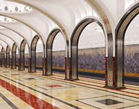 Moscow metro: The underground luxury