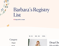 Mother.com Baby Registry