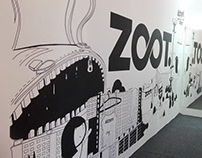Mural for  FASHION SHOP ZOOT