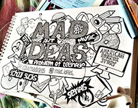 Doodle art for public ''Mad Ideas''